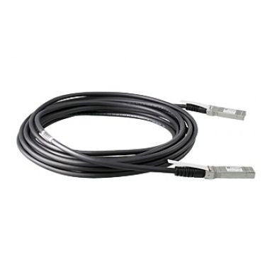 HPE X242 10G SFP+ to SFP+ 7m Direct Attach Copper fibre optic cable SFP+ Black