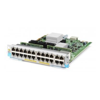 HPE 20-port 10/100/1000BASE-T PoE+ / 4-port 1/2.5/5/10GBASE-T PoE+ MACsec v3 zl2 network switch module
