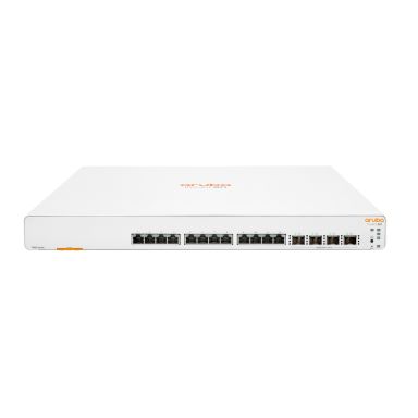 HPE Aruba Networking Aruba Instant On 1960 12XGT 4SFP+ Managed L2+ 10G Ethernet (100/1000/10000) 1U White