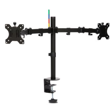 HP Kensington SmartFit Desk Mount for Monitor - Black - 2 Displays Supported - 81.3 cm 32