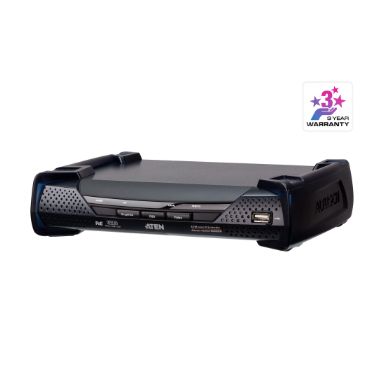 ATEN 2K DVI-D Dual-Link KVM over IP Receiver with Dual SFP & PoE