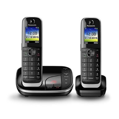 Panasonic KX-TGJ322E DECT telephone Black Caller ID