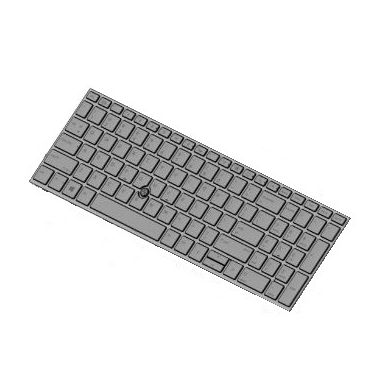 HP L28407-051 notebook spare part Keyboard