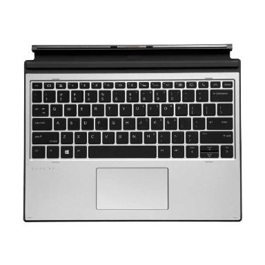 HP L67436-A41 mobile device keyboard Silver Pogo Pin Belgian