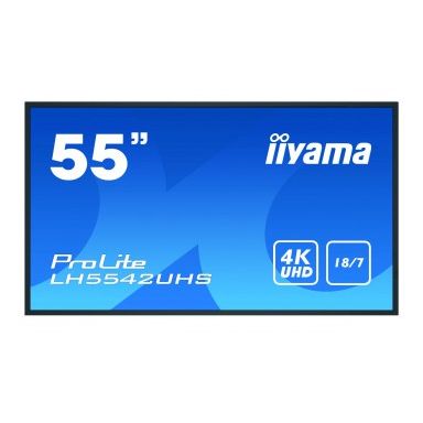 iiyama LH5542UHS-B1 signage display 138.7 cm (54.6