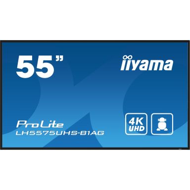 iiyama LH5575UHS-B1AG Signage Display Digital signage flat panel 138.7 cm (54.6