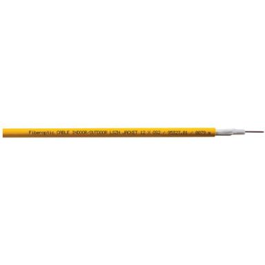 Lanview LVO232552-100 fibre optic cable 100 m OS2 Yellow