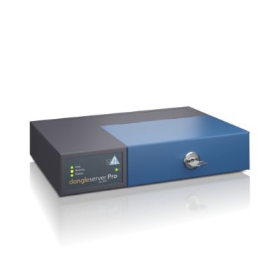 SEH dongleserver ProÂ® print server Ethernet LAN Black, Blue