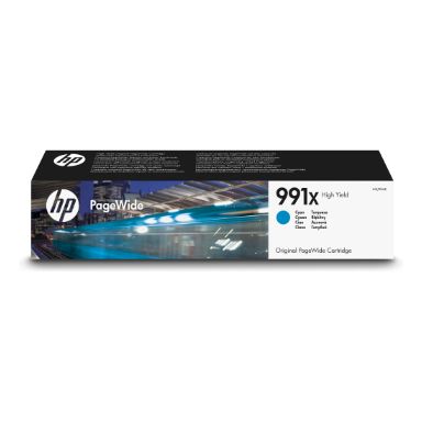 HP M0J90AE/991X Ink cartridge cyan, 16K pages ISO/IEC 19752 193ml for HP PageWide P 77740/77750/Pro 
