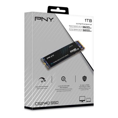 PNY CS2140 M.2 1 TB PCI Express 4.0 NVMe 3D NAND