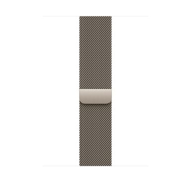 Apple 46mm Natural Milanese Loop - S/M