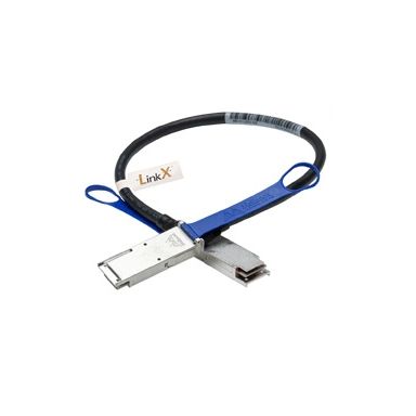 Mellanox Technologies MCP7H00-G002 InfiniBand/fibre optic cable 2 m QSFP28-2xQSFP28 Hybrid Black, Bl