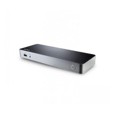 StarTech.com dual monitor usb c docking station 60w power delivery windows laptops usb
