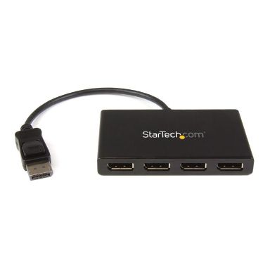 StarTech.com DisplayPort to DisplayPort Multi-Monitor Splitter - 4-Port MST Hub