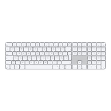 Apple Magic keyboard Universal USB + Bluetooth QWERTZ German White