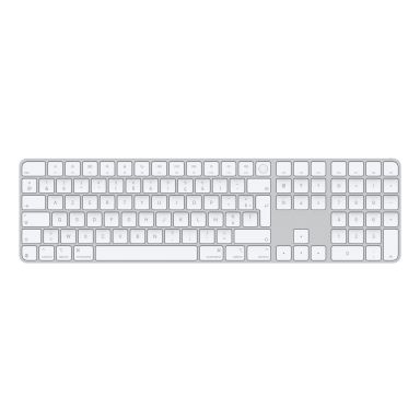 Apple Magic keyboard Universal USB + Bluetooth AZERTY French White