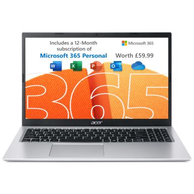 Acer Aspire 3 laptop (A315-35) - Intel Celeron, 4GB, 128GB SSD, 15.6