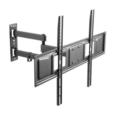 ProperAV Swing Arm Tilt & Swivel 37 - 70\ TV Bracket - Black