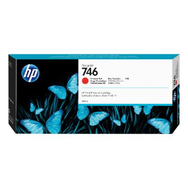HP P2V81A/746 Ink cartridge red chromatic 300ml for HP DesignJet Z 6/9+