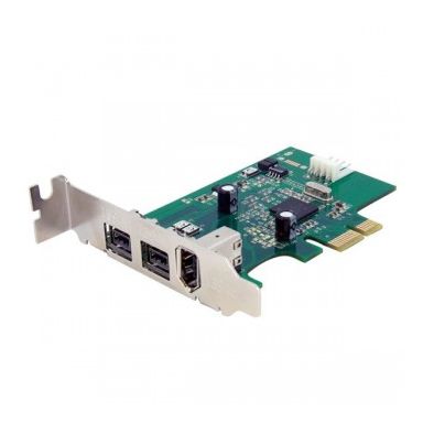 StarTech.com 3 Port 2b 1a Low Profile 1394 PCI Express FireWire Card Adapter