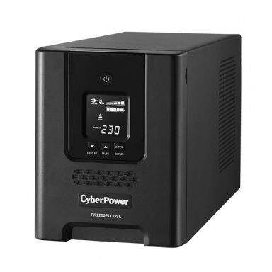 CyberPower PR2200ELCDSL uninterruptible power supply (UPS) Line-Interactive 2200 VA 1980 W 9 AC outlet(s)