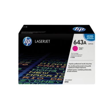HP 643A toner cartridge 1 pc(s) Original Magenta