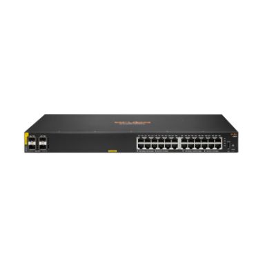 Hewlett Packard Enterprise Aruba 6000 24G Class4 PoE 4SFP 370W Managed L3 Gigabit Ethernet (10/100/1