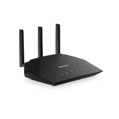 Netgear RAX10-100EUS WiFi 6 Router wireless router Gigabit Ethernet Dual-band Black