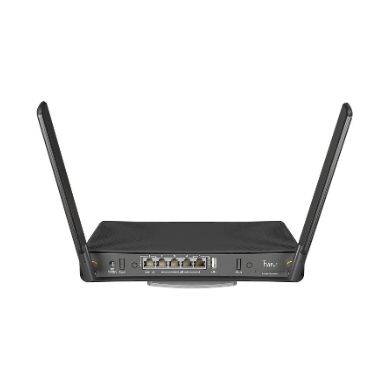 Mikrotik hAP ac3 Wireless Router Gigabit Ethernet Dual-band  Black (RBD53IG-5HACD2HND)