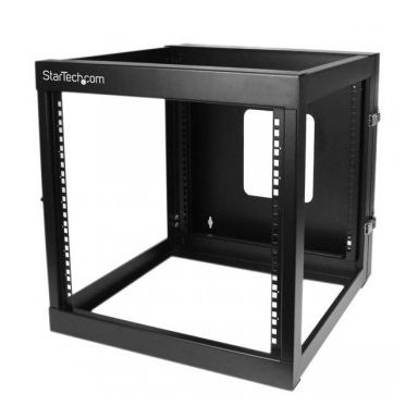 StarTech.com 12U 22in Depth Hinged Open Frame Wall Mount Server Rack