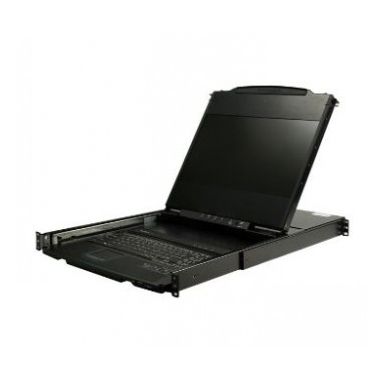 StarTech.com dual rail rackmount kvm console single port lcd monitor server rack 1u kvm cables