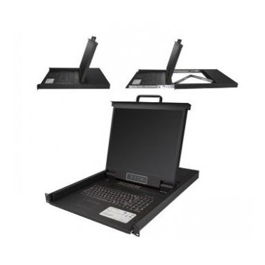StarTech.com 16 Port Rackmount KVM Console w/ 6ft Cables - Integrated KVM Switch w/ 19