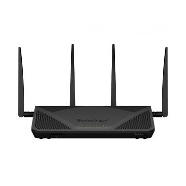 Synology RT2600AC wireless router Dual-band (2.4 GHz / 5 GHz) Gigabit Ethernet Black