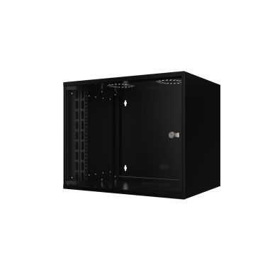 Lanview RUM09U40MNBL rack cabinet 9U Wall mounted rack Black