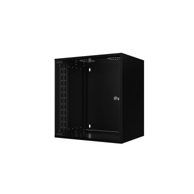 Lanview RUM12U40MNBL rack cabinet 12U Wall mounted rack Black