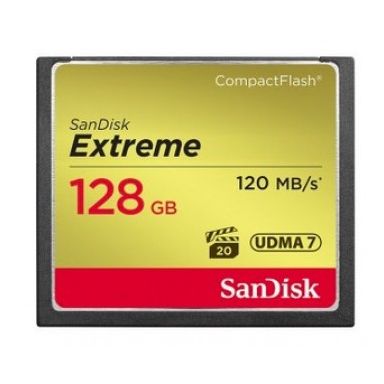 Sandisk CF Extreme 128GB memory card CompactFlash