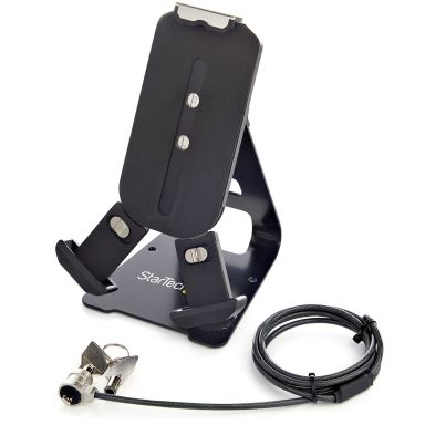 StarTech.com Secure Tablet Stand w/ K-Slot Cable Lock - Locking Tablet Holder for 7.9