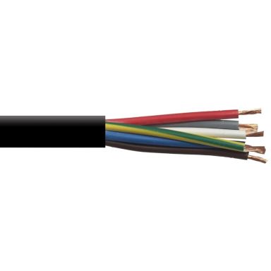 Securi-Flex 100m 3187B 1.5mm Flex Black LSZH (A05Z1Z1-F 7X1.5)