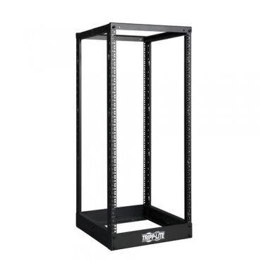 Tripp Lite 25U SmartRack 4-Post Open Frame Rack Square Holes