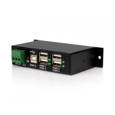 StarTech.com 4-Port Industrial USB 2.0 Hub with ESD Protection