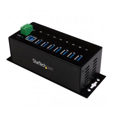 StarTech.com 7-Port Industrial USB 3.0 Hub with ESD & 350W Surge Protection
