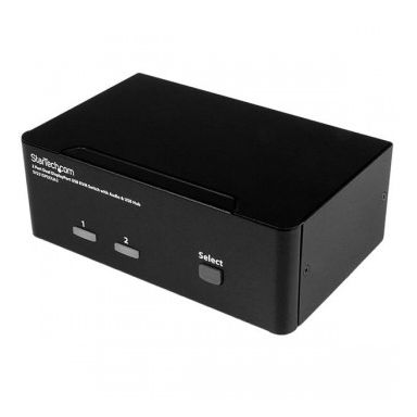 StarTech.com 2-Port DisplayPort Dual-Monitor KVM Switch - 4K 60Hz