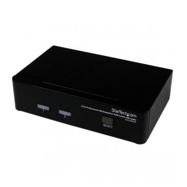 StarTech.com 2 Port Professional USB DisplayPort KVM Switch with Audio
