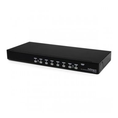 StarTech.com 8 Port 1U Rackmount USB KVM Switch with OSD