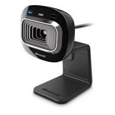 Microsoft LifeCam HD-3000 webcam 1 MP 1280 x 720 pixels USB 2.0 Black