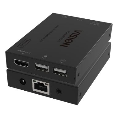 Vision HDMI-over-IP Transmitter AV transmitter Black