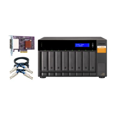 QNAP TL-D800S storage drive enclosure 2.5/3.5