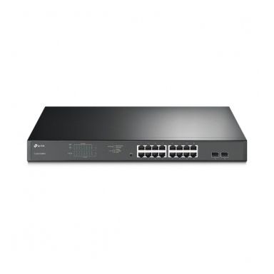 TP-LINK JetStream 16-Port Gigabit Easy Smart PoE/PoE+ Switch