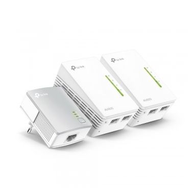 TP-LINK TL-WPA4220T KIT PowerLine network adapter 300 Mbit/s Ethernet LAN Wi-Fi White 3 pc(s)