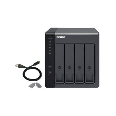 QNAP TR-004 16TB 4x4TB Seagate IronWolf 4 Bay NAS Desktop 2.5/3.5